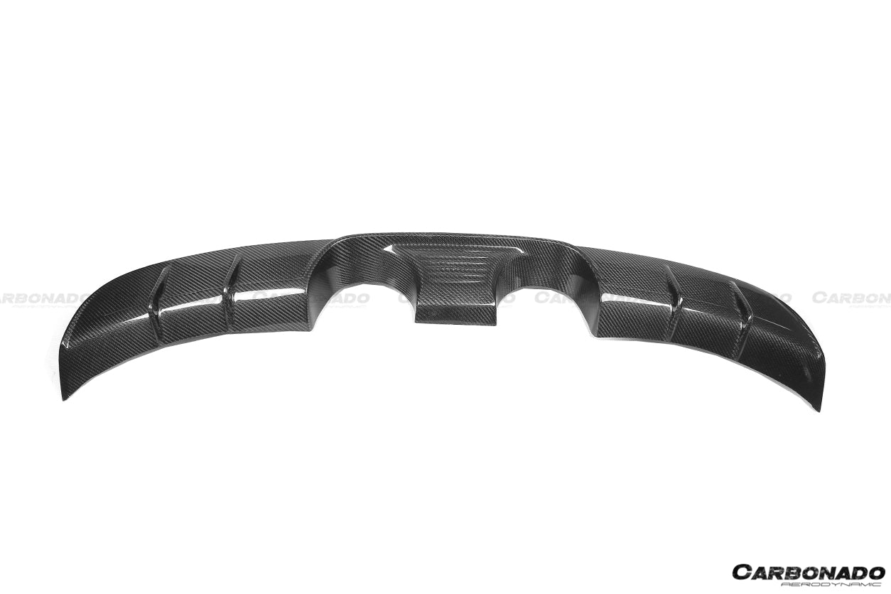 2016 - 2019 Porsche 911 991.2 Carrera/Targa/S/4S/GTS Style Middle Exhaust Rear Lip